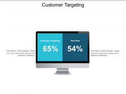 Customer Targeting Ppt Powerpoint Presentation Gallery Icon Cpb