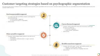 Customer Targeting Strategies Based On Psychographic Segmentation