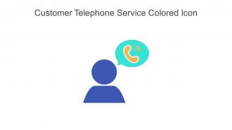 Customer Telephone Service Colored Icon In Powerpoint Pptx Png And Editable Eps Format