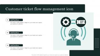 Customer Ticket Flow Management Icon