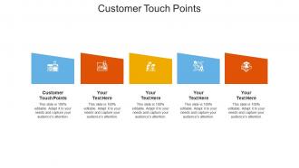 Customer touch points ppt powerpoint presentation slides diagrams cpb