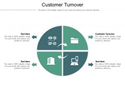 Customer turnover ppt powerpoint presentation file visual aids cpb