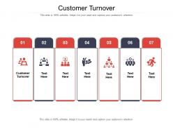 Customer turnover ppt powerpoint presentation ideas show cpb