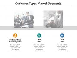 Customer types market segments ppt powerpoint presentation infographic template icons cpb