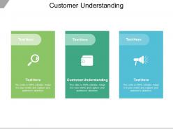 Customer understanding ppt powerpoint presentation gallery files cpb