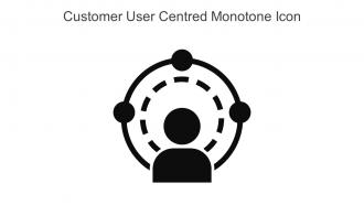 Customer User Centred Monotone Icon In Powerpoint Pptx Png And Editable Eps Format