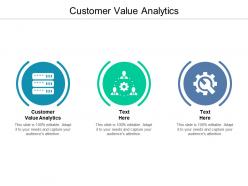 Customer value analytics ppt powerpoint presentation inspiration example cpb