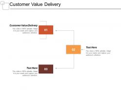 Customer value delivery ppt powerpoint presentation file graphics download cpb