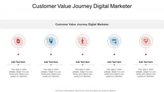 Customer Value Journey Digital Marketer In Powerpoint And Google Slides Cpb