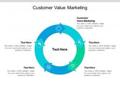 Customer value marketing ppt powerpoint presentation pictures format cpb