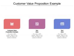 Customer value proposition example ppt powerpoint presentation portfolio summary cpb
