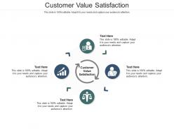 Customer value satisfaction ppt powerpoint presentation styles icons cpb