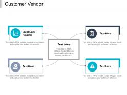 Customer vendor ppt powerpoint presentation gallery background images cpb