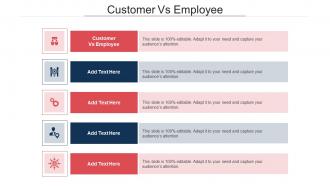 Customer Vs Employee Ppt Powerpoint Presentation Styles Layout Ideas Cpb
