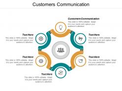 Customers communication ppt powerpoint presentation ideas format cpb