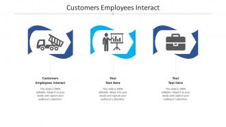 Customers employees interact ppt powerpoint presentation inspiration templates cpb