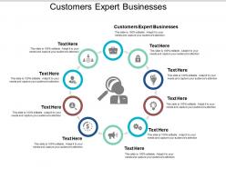 Customers expert businesses ppt powerpoint presentation outline good cpb