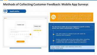 Customers Feedback Collection Method Mobile App Surveys Edu Ppt