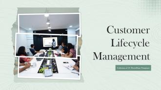 Customers Lifecycle Management Powerpoint PPT Template Bundles