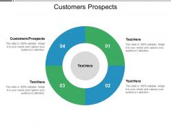Customers prospects ppt powerpoint presentation layouts grid cpb