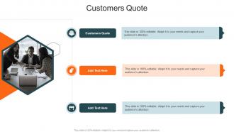 Customers Quote In Powerpoint And Google Slides Cpb