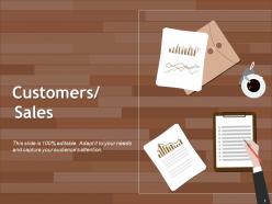 Customers sales powerpoint slide templates