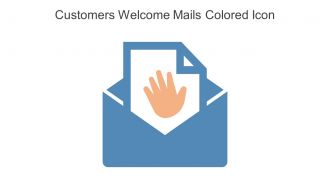 Customers Welcome Mails Colored Icon In Powerpoint Pptx Png And Editable Eps Format