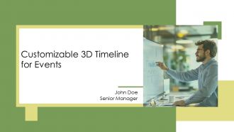 Customizable 3D Timeline For Future And Past Events PPT Designs AT Customizable 3D Timeline For Future And Past Events PPT Designs AT