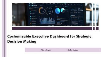 Customizable Executive Dashboard For Strategic Decision Making PPT Outline AT