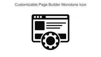 Customizable Page Builder Monotone Icon In Powerpoint Pptx Png And Editable Eps Format