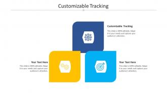 Customizable tracking ppt powerpoint presentation icon graphics tutorials cpb