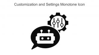 Customization And Settings Monotone Icon In Powerpoint Pptx Png And Editable Eps Format