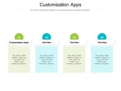 Customization apps ppt powerpoint presentation summary slide cpb