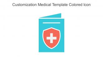 Customization Medical Template Colored Icon In Powerpoint Pptx Png And Editable Eps Format