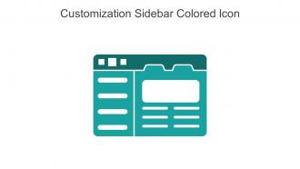 Customization Sidebar Colored Icon In Powerpoint Pptx Png And Editable Eps Format
