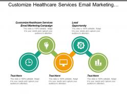 Customize healthcare services email marketing campaign lead opportunity cpb