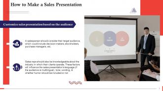 Customize Sales Presentation Based On The Audience Training Ppt
