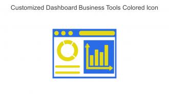 Customized Dashboard Business Tools Colored Icon In Powerpoint Pptx Png And Editable Eps Format