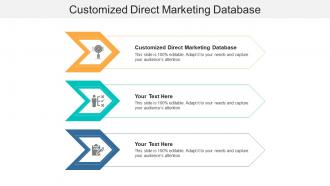 Customized direct marketing database ppt powerpoint presentation styles shapes cpb