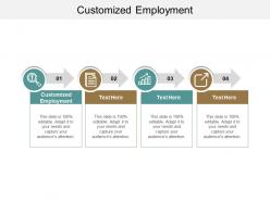 Customized employment ppt powerpoint presentation gallery ideas cpb