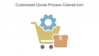 Customized Goods Process Colored Icon In Powerpoint Pptx Png And Editable Eps Format