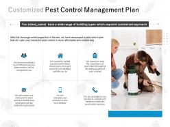 Customized pest control management plan ppt powerpoint presentation file show