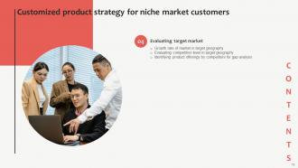 Customized Product Strategy For Niche Market Customers Powerpoint Presentation Slides Strategy CD V