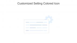 Customized Setting Colored Icon In Powerpoint Pptx Png And Editable Eps Format