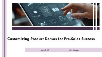 Customizing Product Demos For Pre Sales Success PPT Guidelines AT
