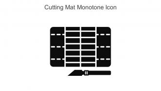 Cutting Mat Monotone Icon In Powerpoint Pptx Png And Editable Eps Format