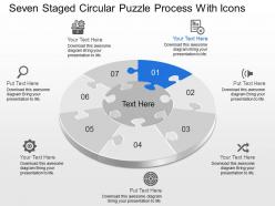 5976520 style puzzles circular 7 piece powerpoint presentation diagram infographic slide