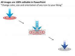 16268806 style circular bulls-eye 3 piece powerpoint presentation diagram infographic slide