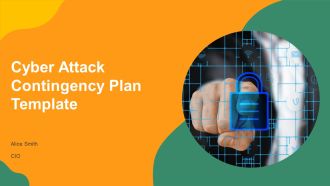 Cyber Attack Contingency Plan Template PPT PowerPoint ACP