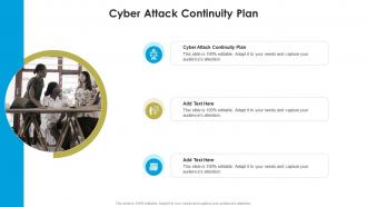 Cyber Attack Continuity Plan In Powerpoint And Google Slides Cpb